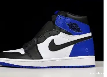BLACK AIR 1 RETRO ROYAL-WHITE MENS SPORT “FRAGMENT” JORDAN 0605